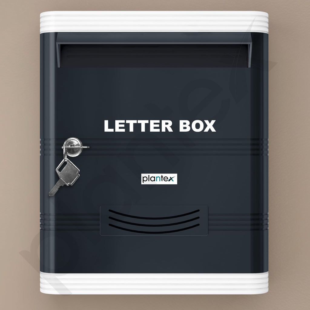 Plantex Durable Plastic Letter Box/Suggestion Box for Office/Post Box ...