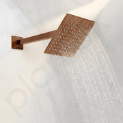 Plantex 12-Inch Shower Arm for Overhead Shower/Stainless Steel Shower Pipe/Wall Mount Bathroom Fitting with Â½-Inch Thread - Pack of 1 (Rose Gold)