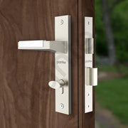 Plantex Premium Door Lock for Home/6-Lever Lock Mechanism with 3 Years of Warranty/Mortise Locks for Door - (8001- Chrome & Matt)