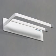 Plantex Magnetic Double Napkin Holder/Towel Holder/Towel Hanger for Kitchen/Bathroom/Bathroom Accessories- (White)