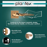 Plantex Premium Main Door Lock with 3 Years of Warranty/Main Door Lock for Home/Mortise Lock for Door - (PT-002- Rose Gold)
