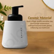 Plantex Ceramic Soap Dispenser for Washbasin/Hand Soap Dispenser/Soap Dispenser for Kitchen/Bathroom Accessories - Pack of 1