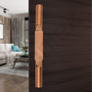 Plantex 15 Inch Main Door Handle for Wooden Doors, Pull-Push Handle, Accessories (Pack of 1, Rose Gold) 3 Years Warranty