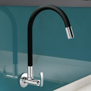 Plantex Pure Brass Kitchen Sink Tap Faucet with Flange and Teflon Tape/360Ã‚Â° Swivel Spout for Sink Tap for Kitchen Basin/Flexible Faucet with Water Saving Aerator-7 Year Warranty -(COL-1012 B)