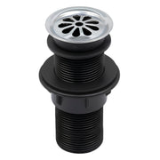 Plantex 6 Inch Waste Coupling for Washbasin/Nylon Thread Body with Brass Head Coupling/Coupling for Sink - Pack of 1 (BH-1116, Chrome)