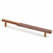 Plantex Stainless Steel & Aluminium Cabinet Handle/160mm Wardrobe Handle for Home/Cupboard Door Pull-Push Handles for Office - Pack of 1 (Rose Gold)