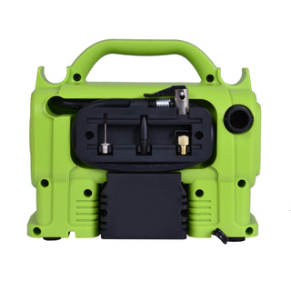 Plantex Portable Electric Inflator Pump for Motorbikes & Car Bicycle,Football air Pump