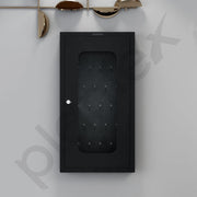 Plantex GI Steel Key Storage Box/Key Cabinet with 30 Key-Holders with Lock for Home/Key Holder for Office/Hotel/Companies - Wall Mount (Black)