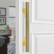 Plantex Door Handle/17 Inch Main Door Handle/Handle for Wooden Door/Pull-Push Door Handle/Door Accessories (Pack of 1, Brass Antique, Gold)