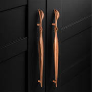Plantex Cabinet Handle/Kitchen Cabinet Door Handle/Wardrobe/224 mm Cupboard Handle/Door Pull-Push Handle for Home/Office - Pack of 2 (Rose Gold)