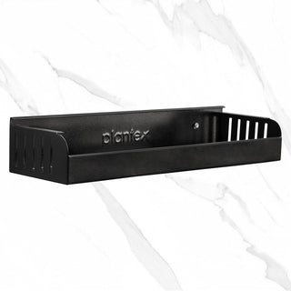 Plantex GI Metal Bathroom Shelf/Kitchen Shelf/Rack/Bathroom Accessories - 14 X 4 Inches (Black)