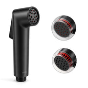 Plantex Self Cleaning Health Faucet for Toilet/ABS Plastic Jet Spray for Bathroom/Hand Gun/ Without Hose Pipe - Pack of 1 (Black)