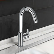 Plantex PAC-1812 Kitchen Sink Tap with Water Efficient Tap Aerator/Wall Mount Sink Tap for Kitchen Basin with 360Ãƒâ€šÃ‚Â° Swivel Spout (Chrome)