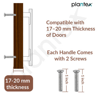 Plantex Cabinet Handle/288mm Handle for Cabinet/Door Pull-Push Handle for Home/Office/Hotel - Pack of 1 (Rose Gold)