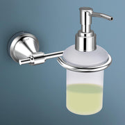 Plantex 304 Grade Stainless Steel Hand Wash Holder/Wall Soap/Shampoo Dispenser for Washbasin/Bathroom Accessories - Niko (Chrome)
