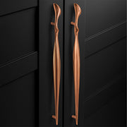 Plantex Cabinet Handle/Kitchen Cabinet Door Handle/Wardrobe/288 mm Cupboard Handle/Door Pull-Push Handle for Home/Office - Pack of 2 (Rose Gold)