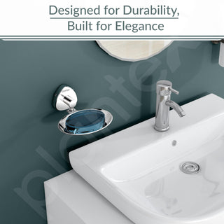 Plantex J4 Stainless Steel Wall Mounted Soap Holder for Bathroom/Soap Holder for Kitchen/Soap Stand for Bathroom/Bathroom Accessories (Chrome Finish) Angel