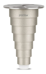 Plantex 4 Inch Sofa Legs for Bed Furniture/Sofa Legs for Table/Sofa Support Legs with Rubber Grip (Chrome Finish, 6 Pcs)