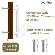 Plantex Aluminium Cabinet Handle/900mm Wardrobe Handle for Home/Cupboard Door Pull-Push Handles for Office - Pack of 1 (DTC-5580, Brass Antique & Gold)