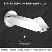 Plantex Bath Tub Spout with Water Saving Nozzle for Bathroom/High Flow Tap for Bathroom/Kitchen-Pack of 1 (Chrome)