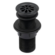 Plantex Brass with Nylon 6 inch Full Thread Waste Coupling for Wash Basin/Coupling for Sink - Pack of 1 (BH-1116, Black)