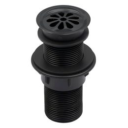 Plantex Brass with Nylon 6 inch Full Thread Waste Coupling for Wash Basin/Coupling for Sink - Pack of 1 (BH-1116, Black)