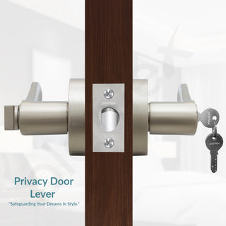 Plantex Premium Door Lock for Home/Mortise Lock for Door/Main Door Lock with 3 Key - (Satin)