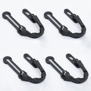 Plantex Heavy Duty Security Door Chain Lock/Anti-Theft Sliding Chain Lock for Inside Door ÃƒÂ¢Ã¢â€šÂ¬Ã¢â‚¬Å“ Pack of 4 (Z - Black, Finish)