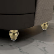 Plantex Heavy Duty Stainless Steel 3 inch Sofa Leg/Bed Furniture Leg Pair for Home/Furniture Sofa Legs for Table/Sofa Support Legs/Sofa Furniture Leg (Brass Antique) Set of 4 Pcs