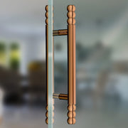 Plantex Heavy Duty Main Door Handle/14 Inches Door Handle for Main Door/Pull-Push Handle for Glass/Wooden Door- Pack of 1 (PVD Rose Gold) - 3 Years Warranty