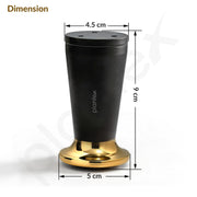 Plantex 4 Inch Sofa Leg for Bed Furniture/Aluminium Sofa Leg for Table/Support Legs/Furniture Leg - Pair of 1 (2 Piece) (DTS-87, Black & Gold)