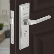 Plantex Main Door Lock Handle Set/6-Lever Locks Mechanism with 3 Years of Warranty by plantex/Mortise Lock with 3 Keys, Brass Locks Body & Cylinder (PTP-04 Matt)
