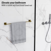 Plantex 304 Grade Stainless Steel 24 inchTowel Hanger for Bathroom/Single Towel Rod/Towel Bar/Towel Holder/Stand/Bathroom Accessories - Splash (Antique)