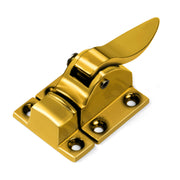 Plantex Cabinet Latch ÃƒÂ¢Ã¢â€šÂ¬Ã¢â‚¬Å“ Heavy-Duty Hatch Case Bolt for Storage Units, Toolboxes, Kitchen Cabinets & Cupboards - Pack of 1 (Gold)