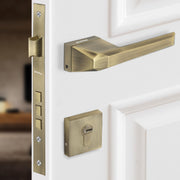 Plantex Main Door Lock/Mortise Lock for Door with 3 Years of Warranty - Robust Door Lock for Home with Brass Lock Body & Cylinder(PT-003- Brass Antique)