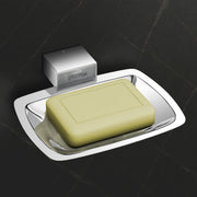 Plantex Soap Holder for Bathroom/304 Grade Stainless Steel Soap Dish/Soap Case/Soap Stand/Bathroom Accessories - Pack of 1 (Tesla, 2701, Chrome)