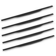 Plantex Profile Handle for Kitchen Cabinet/36 Inch Aluminium Drawer Profile Handle/Wardrobe Pull Handle for Home/Office/Hotel - Pack of 5 (Black)