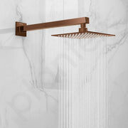 Plantex 21-Inch Shower Arm for Overhead Shower/Stainless Steel Shower Pipe/Wall Mount Bathroom Fitting with Â½-Inch Thread - Pack of 1 (Rose Gold)