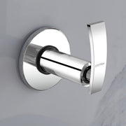Plantex Pure Brass Concealed Stop Cock/Concealed Stop Valve Tap for Bathroom with Teflon Tape & Adjustable Brass Wall Flange â€“ 15 mm (ZUR-1516-Silver)