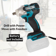 Plantex Cordless Impact Wrench/Brushless Motor/350 Nm Tourq/1/2