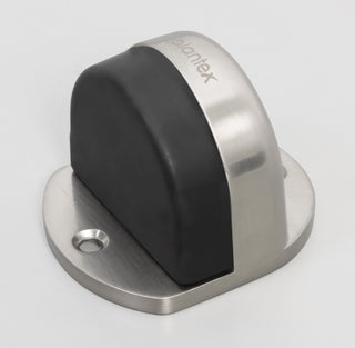 Plantex Premium Floor Mounted Door Buffer/Sound Dampening Rubber Buffer for Bed Room/Living Room/Kitchen/Bathroom Door – Pack of 1 (Satin)