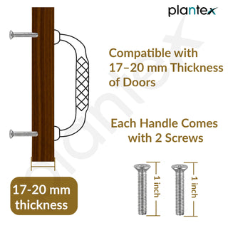 Plantex Cabinet Handle/160mm Handle for Cabinet/Wardrobe Handle/Door Pull-Push Handle for Home/Office - Pack of 1 (Gold)