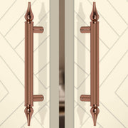 Plantex Heavy Duty Door Handle/14 Inch Main Door Handle/Pull-Push Door Handle/Door & Home Decor - Pack of 2 (Rose Gold) Pull Handle