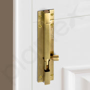 Plantex Stainless Steel Door Kit for Single Door/Door Accessories (10-inch Al-Drop,8-inch Latch,2 Handles of 8 and 7 Inch,7-inch Tower Bolt and 4-inch Door Stopper- (PVD Gold)