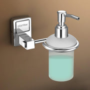 Plantex 304 Grade Stainless Steel Liquid Soap Dispenser/Shampoo Dispenser/Hand Wash Dispenser/Bathroom Accessories Pack of 1, Darcy (Chrome)