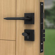 Plantex Main Door Lock/Mortise Lock for Door with 3 Years of Warranty - Robust Door Lock for Home with Brass Lock Body & Cylinder(7105 - Black)