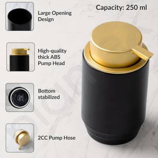 Plantex Ceramic Soap Dispenser for Washbasin/Hand Soap Dispenser/Soap Dispenser for Kitchen/Bathroom Accessories - Pack of 1