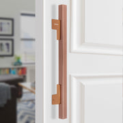 Plantex Door Handle/17 Inch Main Door Handle/Handle for Wooden Door/Pull-Push Door Handle/Door Accessories (Pack of 1, Rose Gold)
