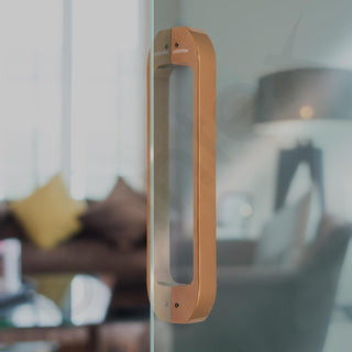 Plantex Door Handle/Main Door Handle/13 inch Pull-Push Handle for Home/Office/Hotel - Pack of 1 (SH-289, Choco) - 3 Years Warranty