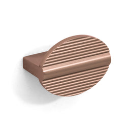 Plantex Knobs for Drawers/Round Drawer Knobs for Cabinets/Pull-Push Knob for Kitchen/Bedroom/Drawer - Pack of 1 (Rose Gold)